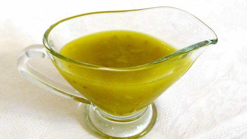 Соусы на растительном масле