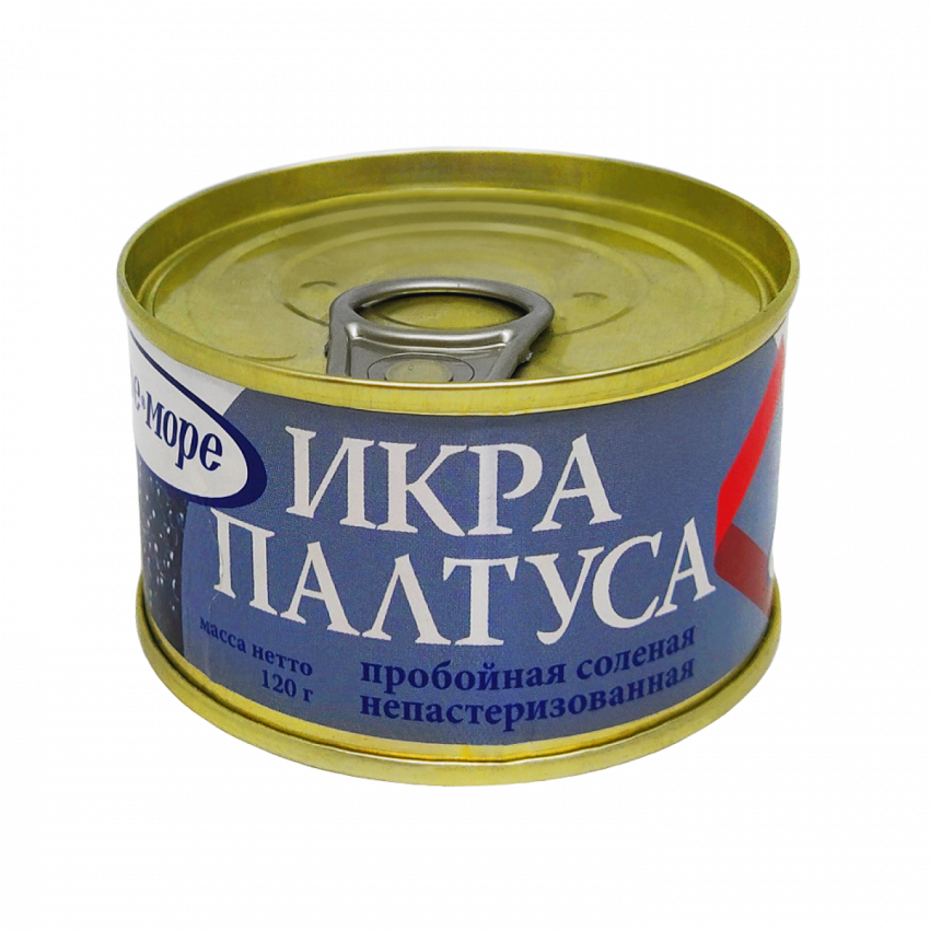 Икра палтуса "Кольская "черная 100гр
