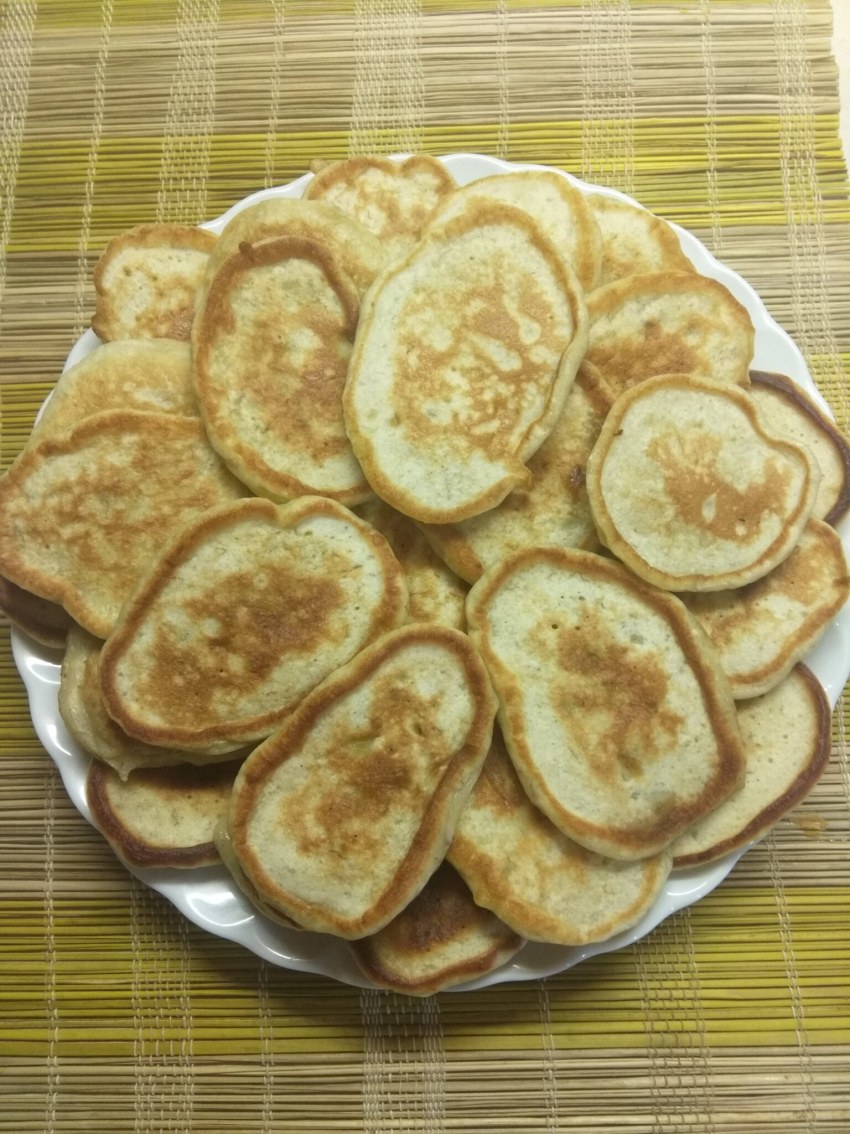 Банановые оладушки