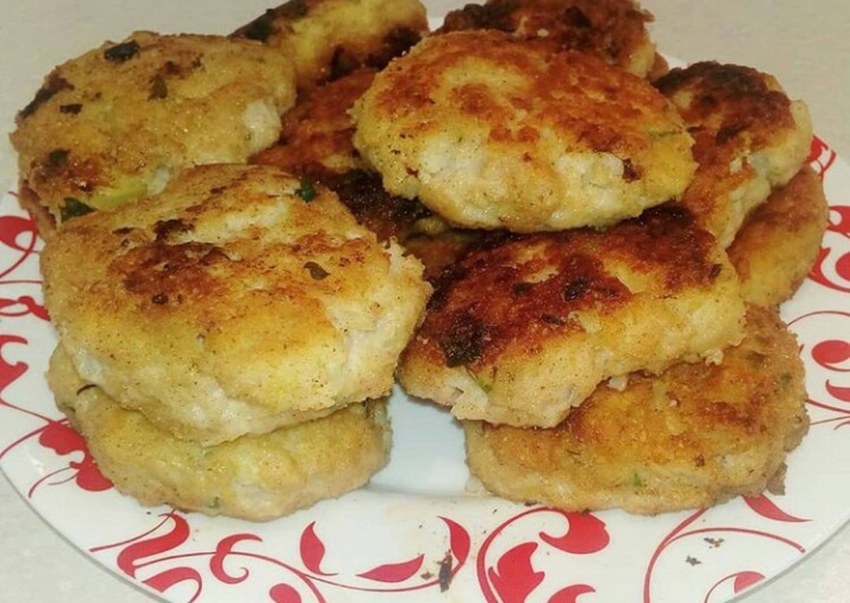 Рыбные котлетки из минтая