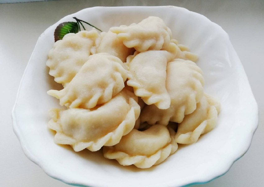 Пельмени с рыбной начинкой