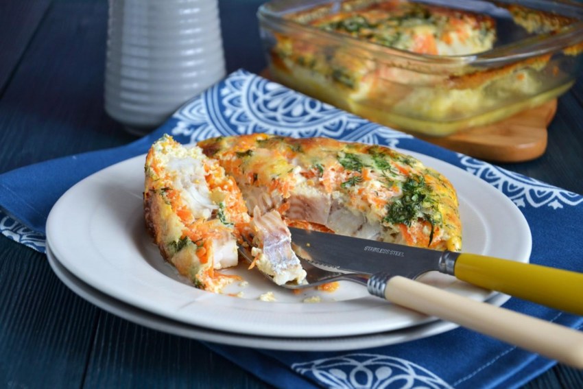 Скумбрия с картошкой