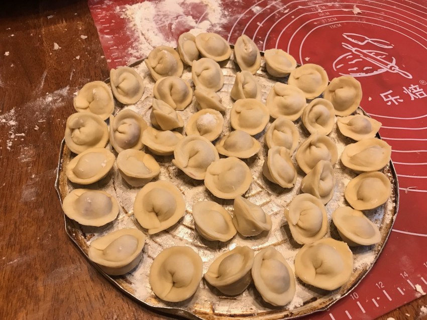 Пельменный торт