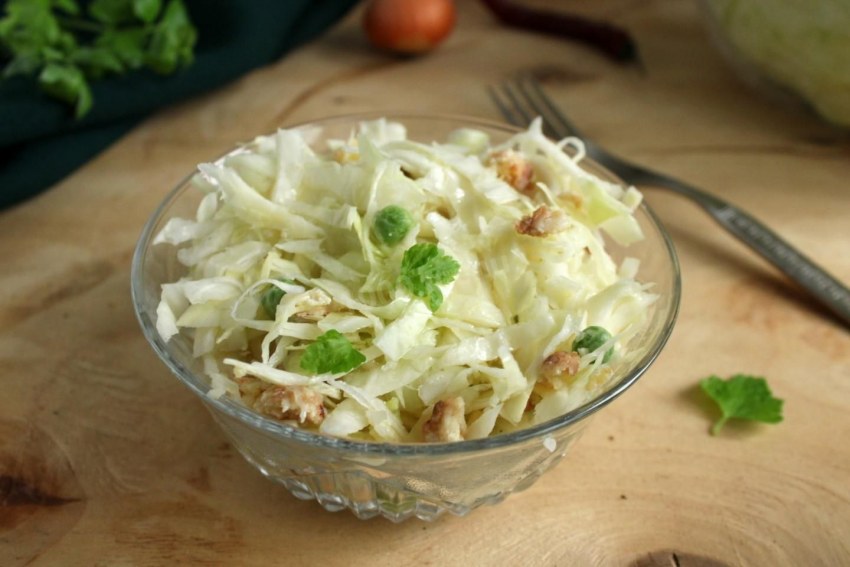 Салат капуста морковь огурец