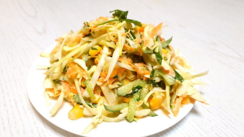 Коул слоу салат из красной капусты