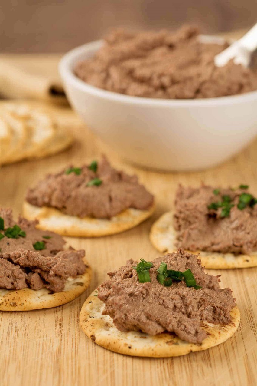 Печеночный паштет ,(куриной печени)