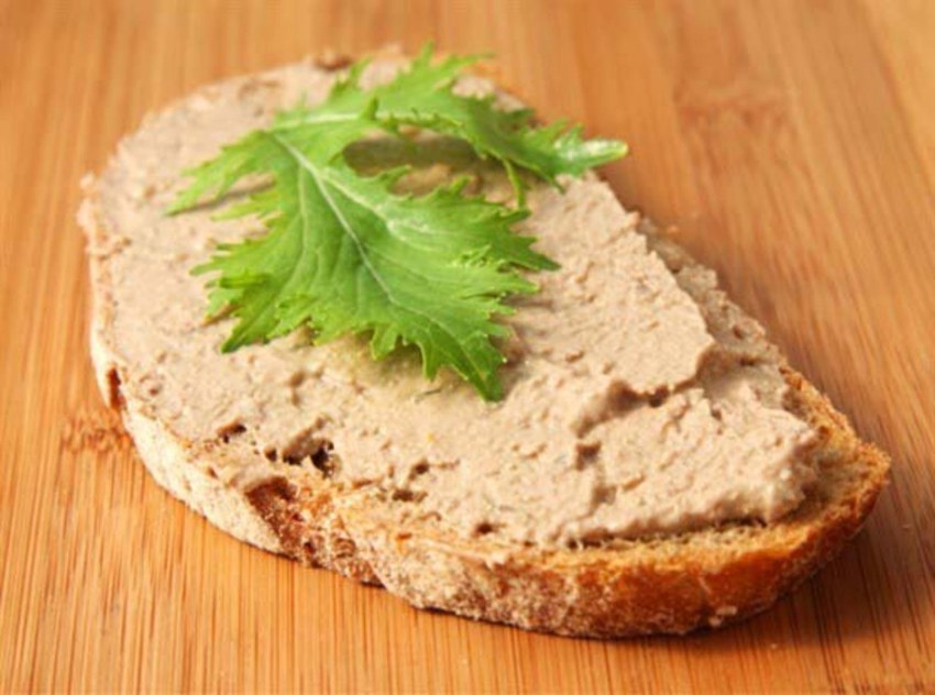 Холодная закуска паштет из куриной печени