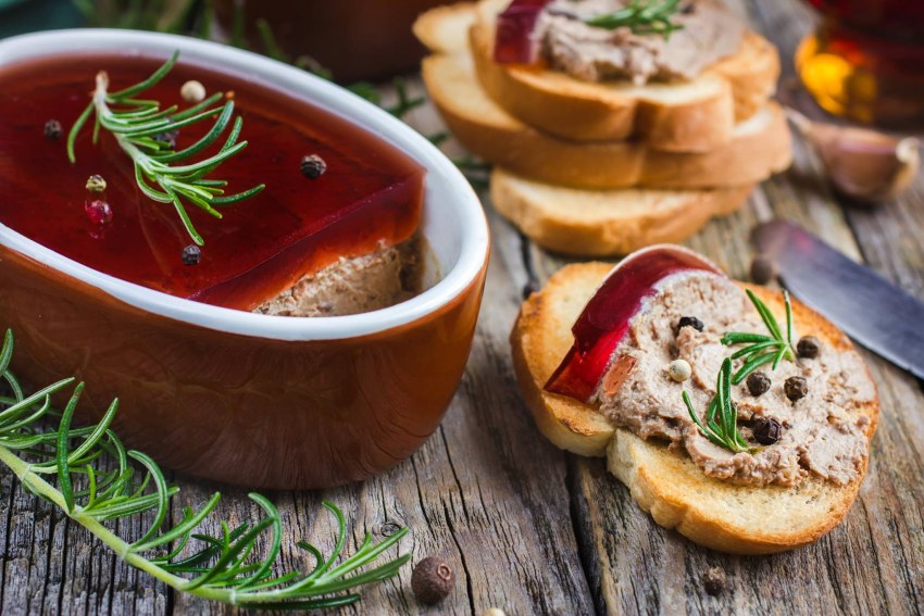 Печёночный паштет из куриной печени