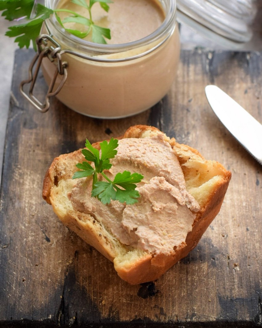 Куриный печеночный паштет