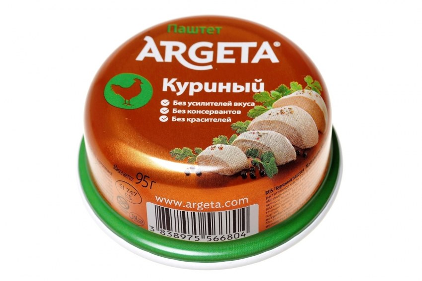 Argeta паштет куриный 95 г