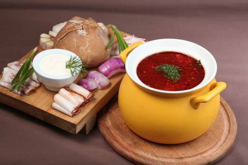 Деревенский борщ