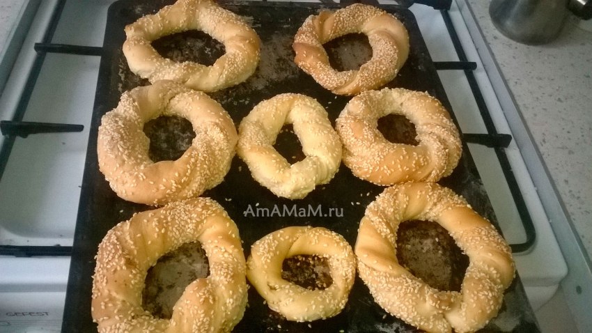 Баранки выпечка
