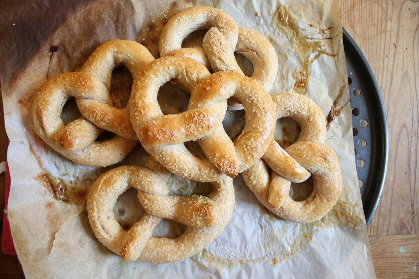 Крендельки бретцель