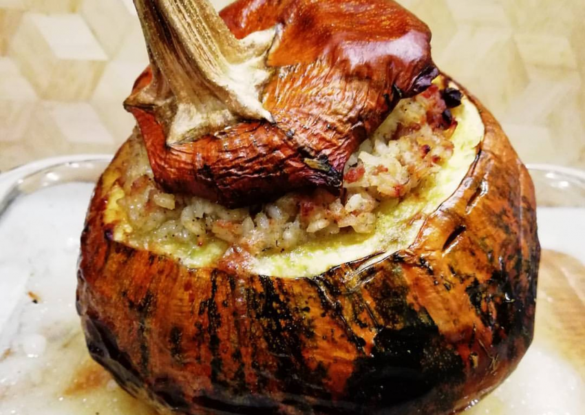 Хапама фаршированная тыква