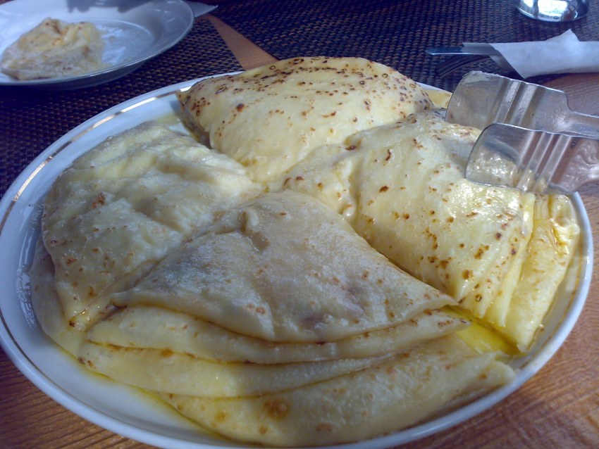Хычин с мясом