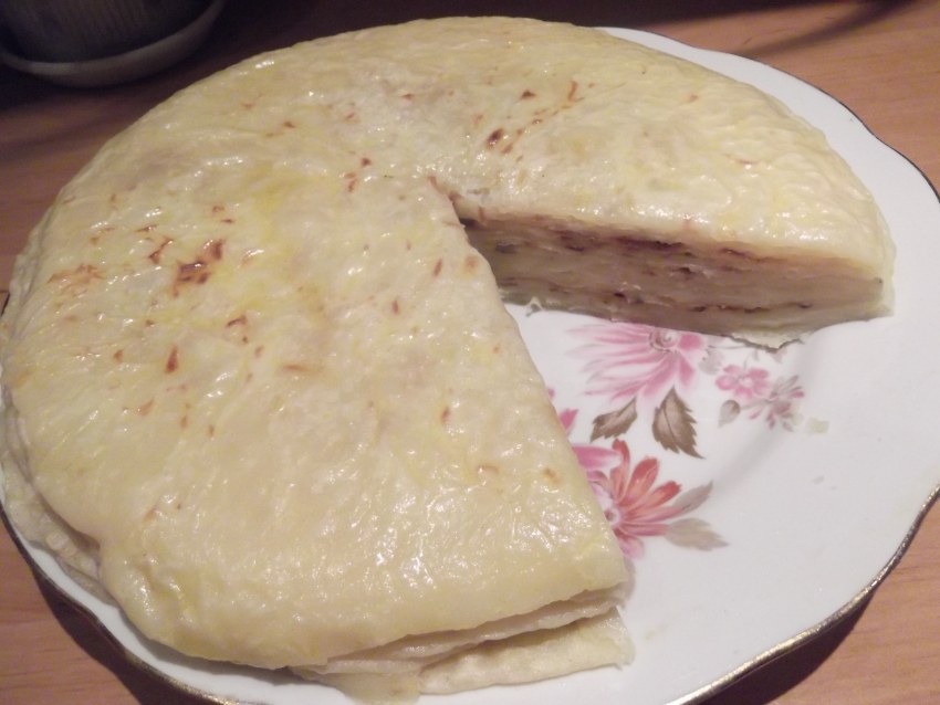 Хычин с зеленью