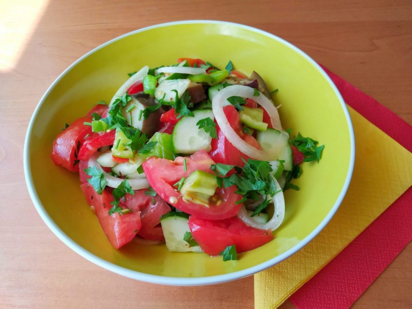 Французский овощной салат