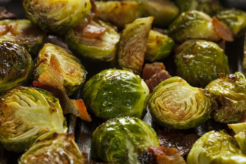 Brussel Sprouts with pancetta