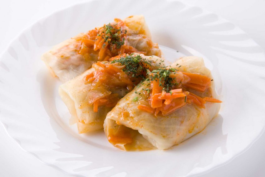 Голубцы с овощами