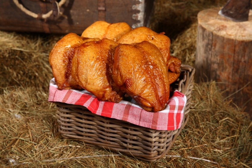 Копченые куриные грудки