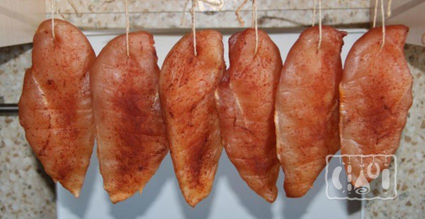 Копчёная куриная грудка