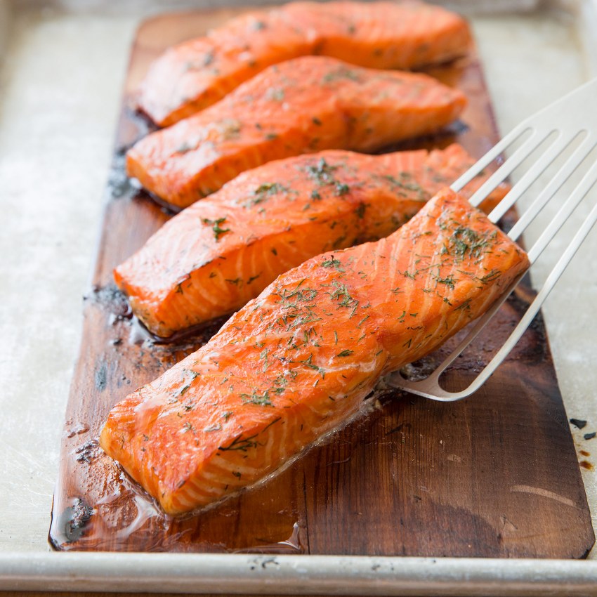 Cedar Planked Salmon