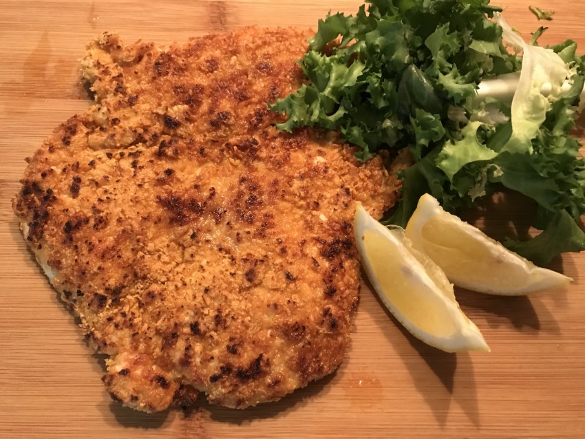 Куриное филе в овсяных хлопьях в духовке