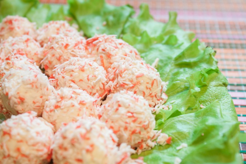 Крабовые палочки с сыром