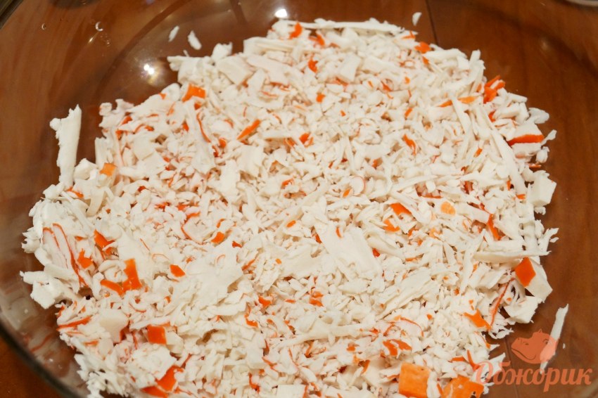 Суп с крабовыми палочками