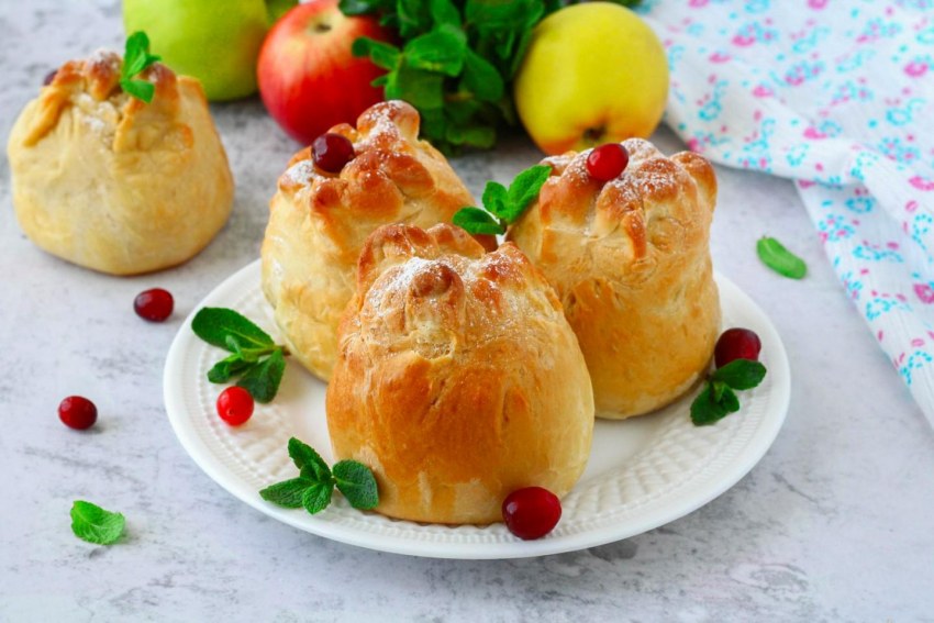 Печеные яблоки