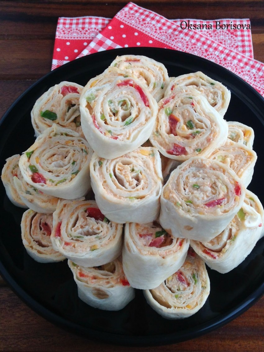 Холодные закуски из лаваша