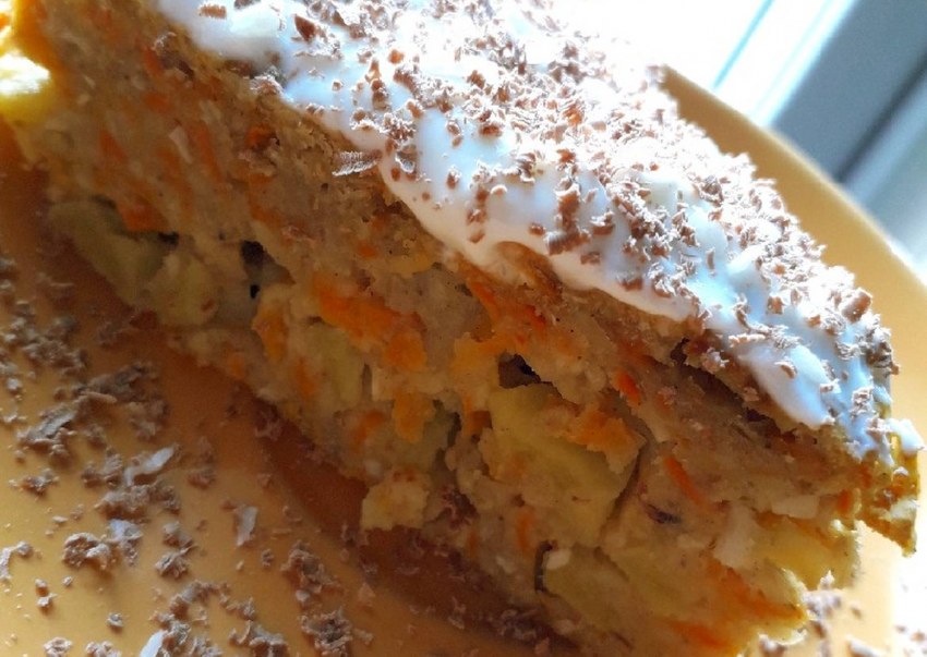 Морковный пирог от Ольги Матвей