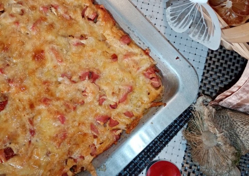 Тесто для пиццы на кефире с дрожжами сухими