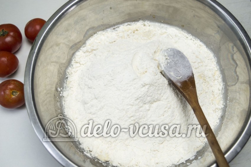 Пышное тесто для пиццы дрожжевое