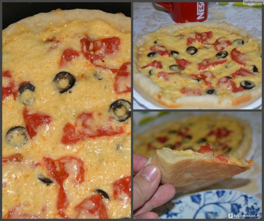 Кабачковая пицца в мультиварке