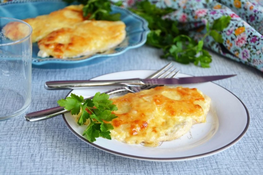 Мясо по французски