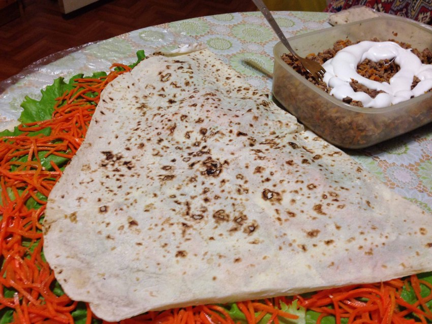 Лаваш кусочек