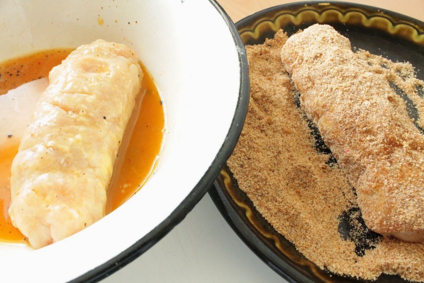 Куриное филе кордон Блю