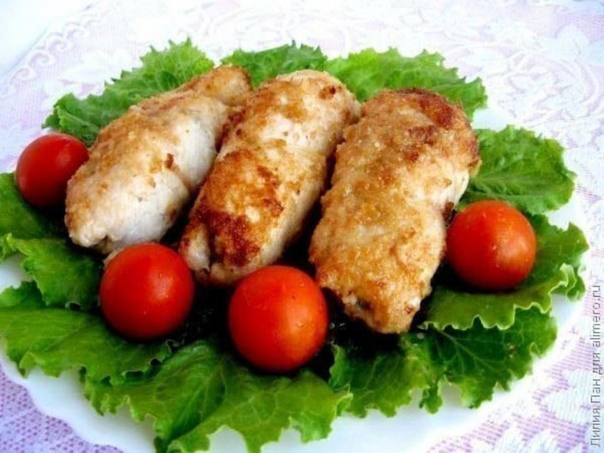 Куриные рулетики "Боярские"