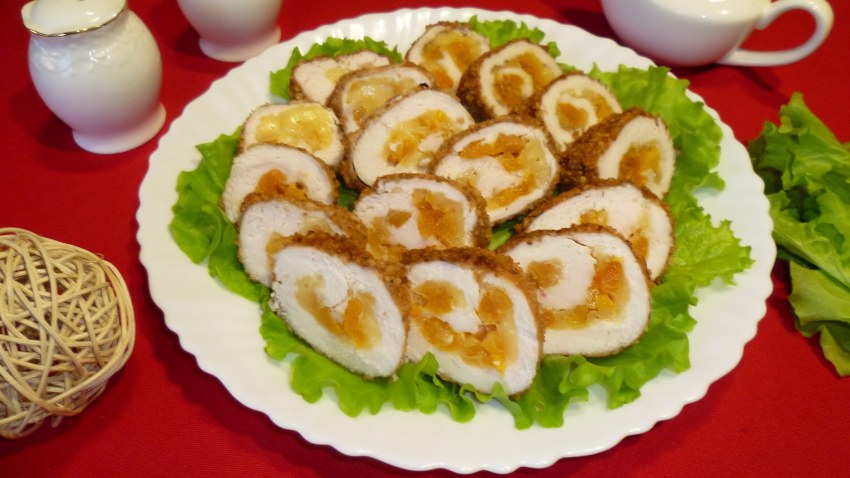 Рулетики кордон Блю