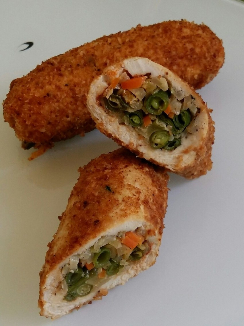 Куриные рулетики