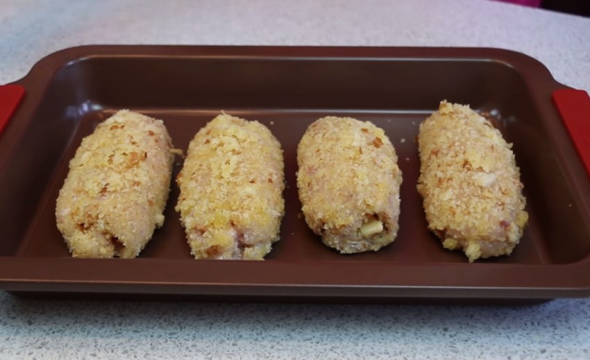 Шницель кордон Блю