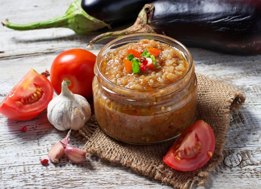 Баклажанная икра Кубанская