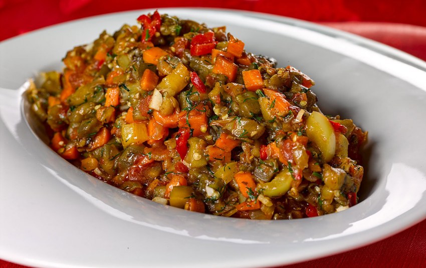 Икра баклажанная самая вкусная