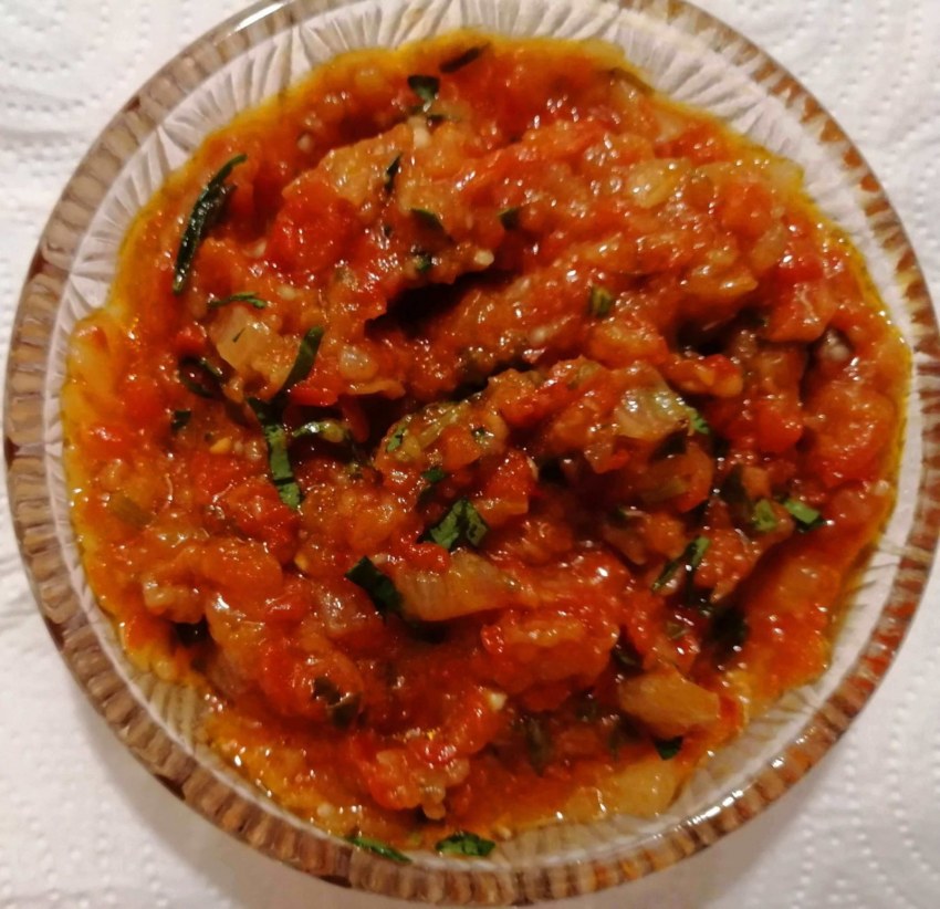 Баклажановая икра