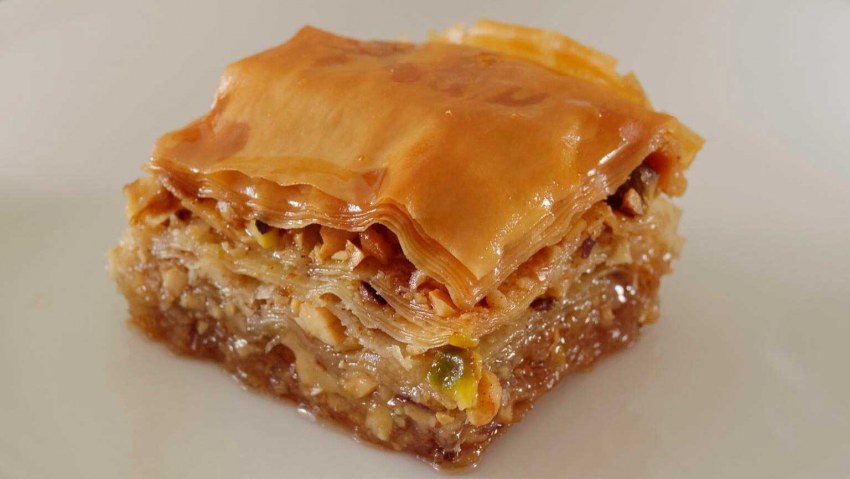 Турецкая пахлава с фисташками