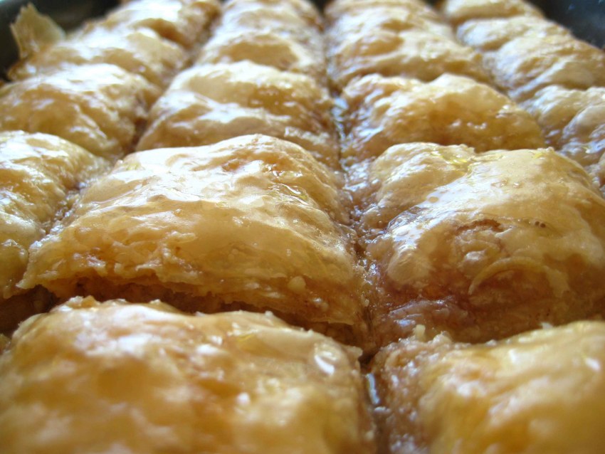 Turk Baklava text