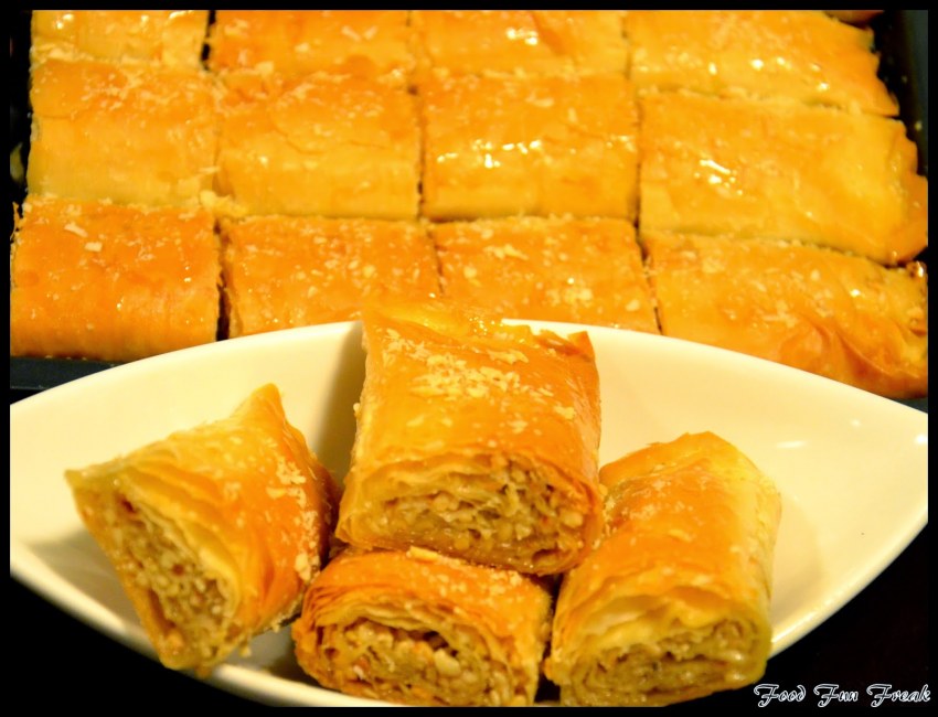 Пахлава с мёдом и грецкими орехами уп-4шт (уп)