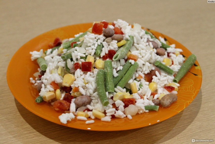 Мексиканская смесь с рисом