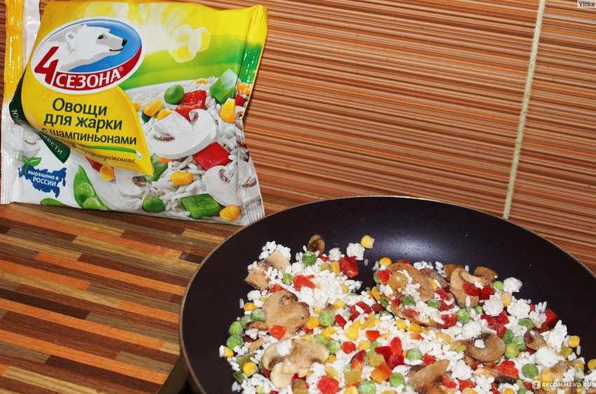 Гавайская смесь со стручковой фасолью